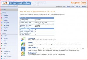 WS02 Mashup Admin Screen