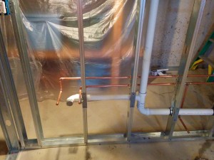 Bathroom Sink Rough In