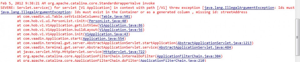 Wicket, Tapestry, Vaadin – Framework Fun