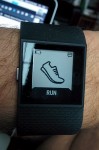 Fitbit Surge HR Screen