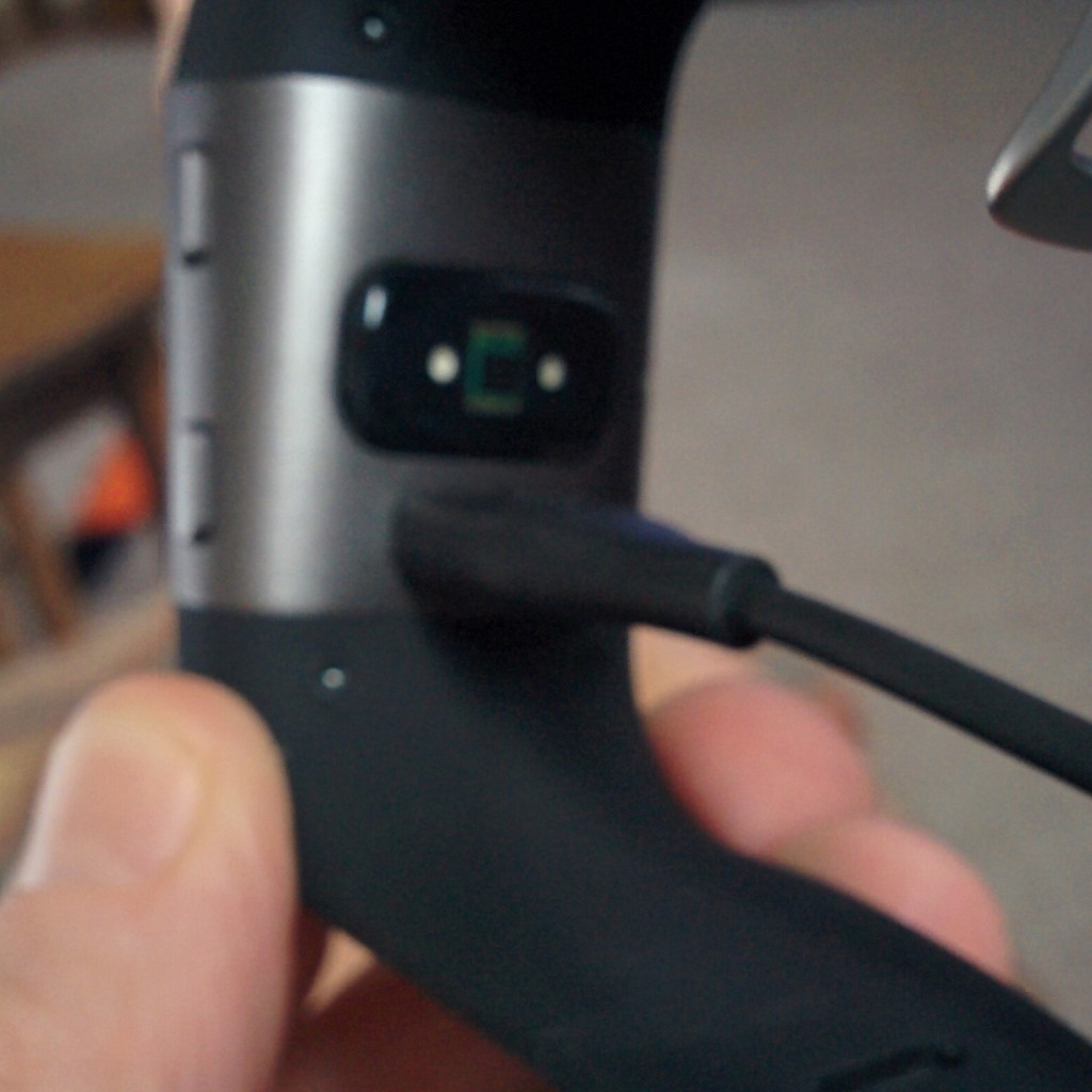 Fitbit Surge HR Charging Port