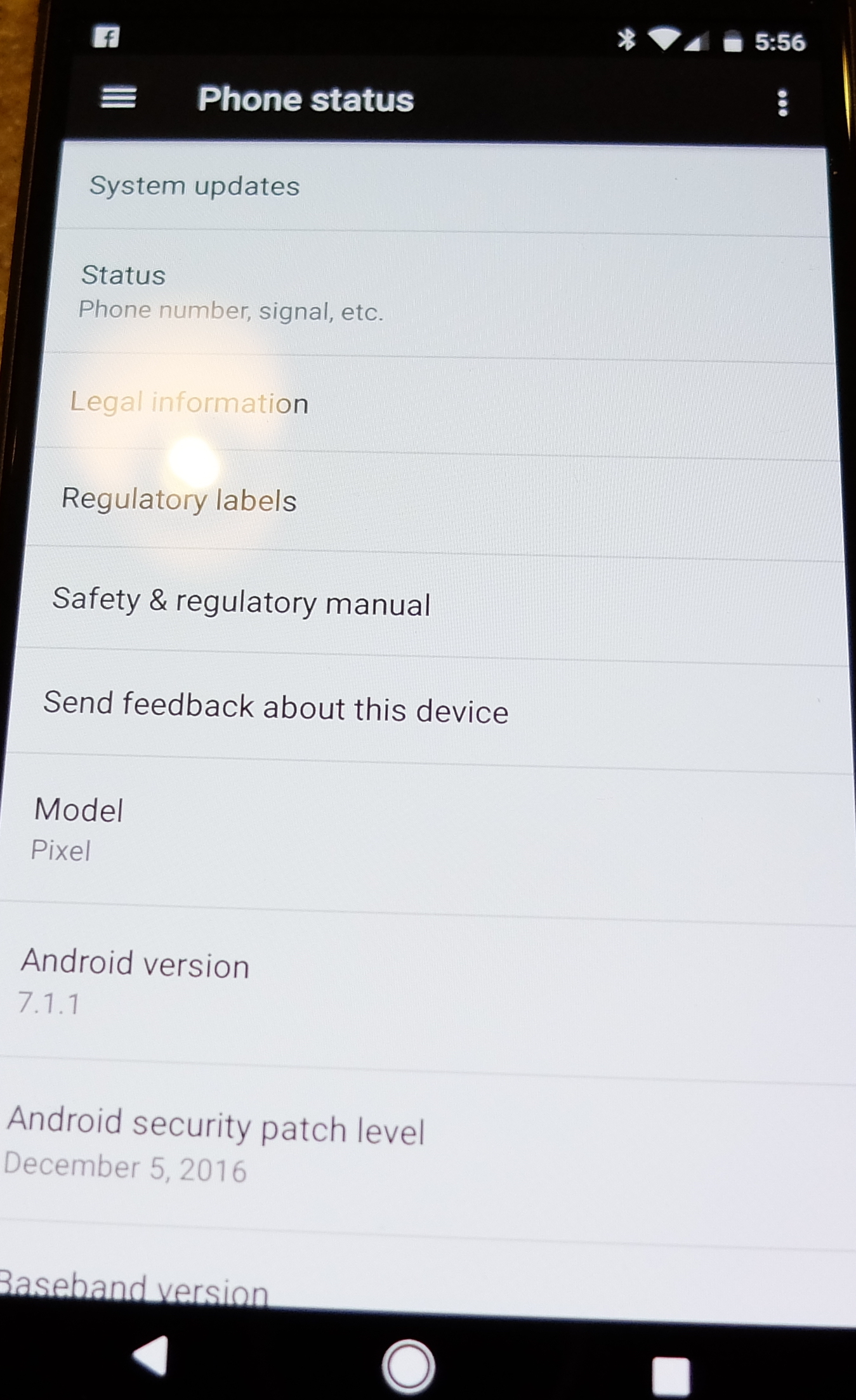 Pixel - Latest Andriod