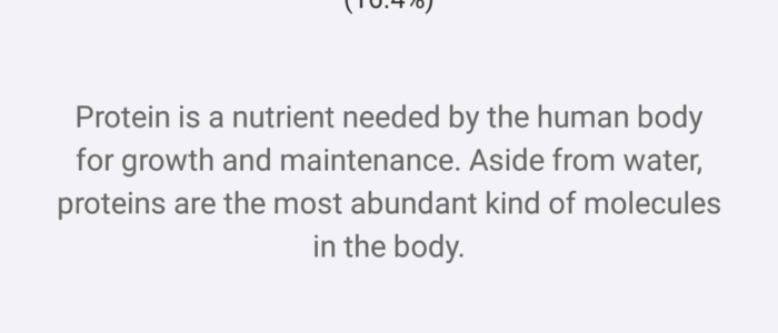 Yunami Protein Measurement