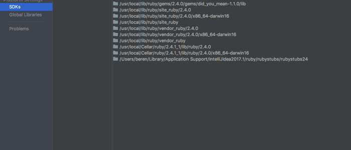 Ruby SDK Configuration