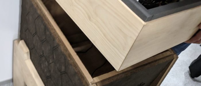 Modern Bee Hive - Insides
