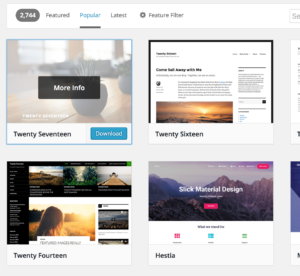 Wordpress.org Themes