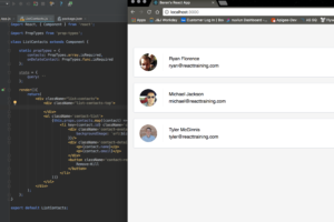 React Screen Setup