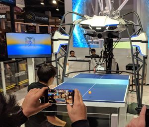 Omron Ping Pong Robot