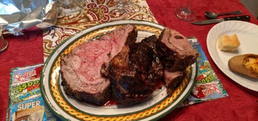 Prime Rib Roast Done - Medium Rare