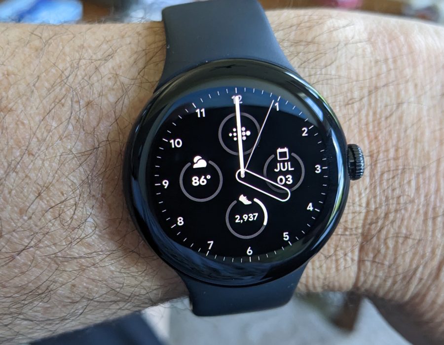Classic watch face