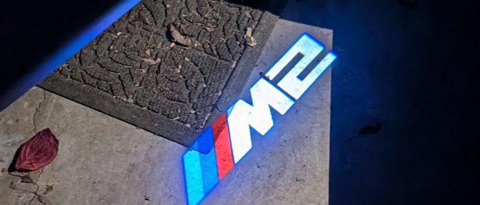 M2 Puddle Light Up Close