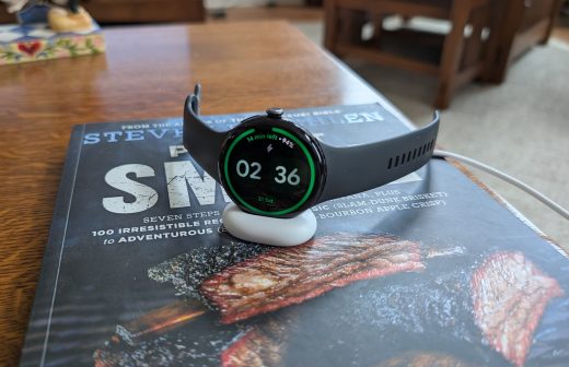 Charging the Pixel 4